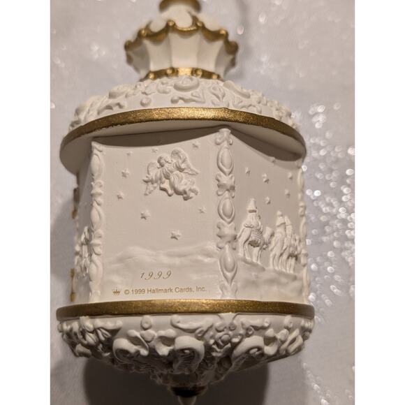 Hallmark 1999 Christmas Story Nativity Ornament Duane Unruh Hinged Doors w/ Box - Picture 6 of 10